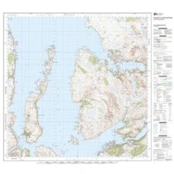 OS Landranger 24 Raasay & Applecross, Loch Torridon & Plockton Map -Fishing Club Store go 030932 c