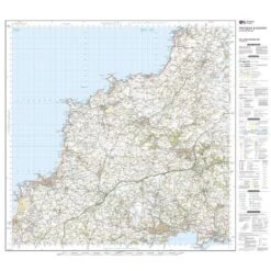 Landranger 200 Newquay & Bodmin, Camelford & St Austell Map With Digital Version -Fishing Club Store go 031744 c