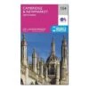 Landranger 154 Cambridge & Newmarket, Saffron Walden Map With Digital Version