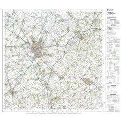 Landranger 154 Cambridge & Newmarket, Saffron Walden Map With Digital Version -Fishing Club Store go 032097 c