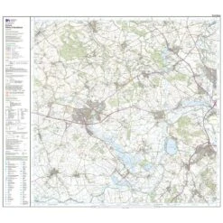 Explorer Active 180 Oxford, Witney & Woodstock Map With Digital Version -Fishing Club Store go 068580 d