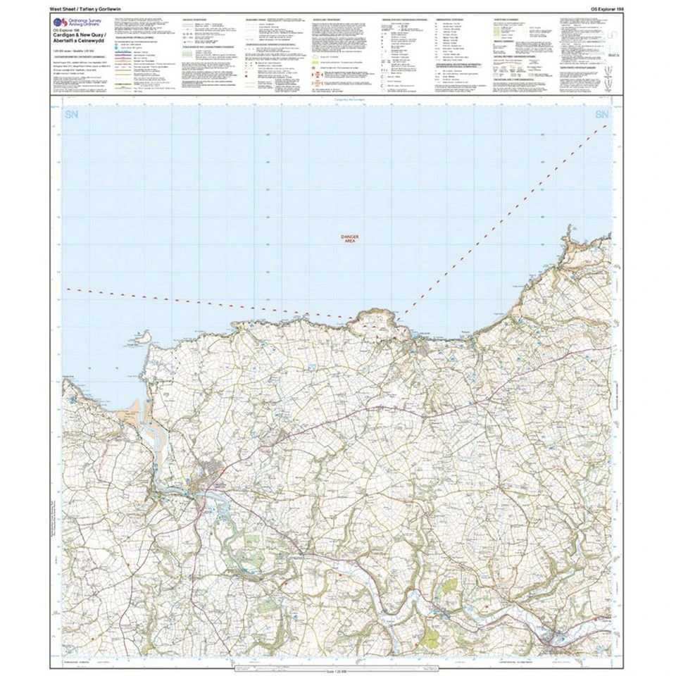 Explorer Active 198 Cardigan & New Quay Map With Digital Version 4 Explorer Active 198 Cardigan & New Quay Map With Digital Version - Image 4
