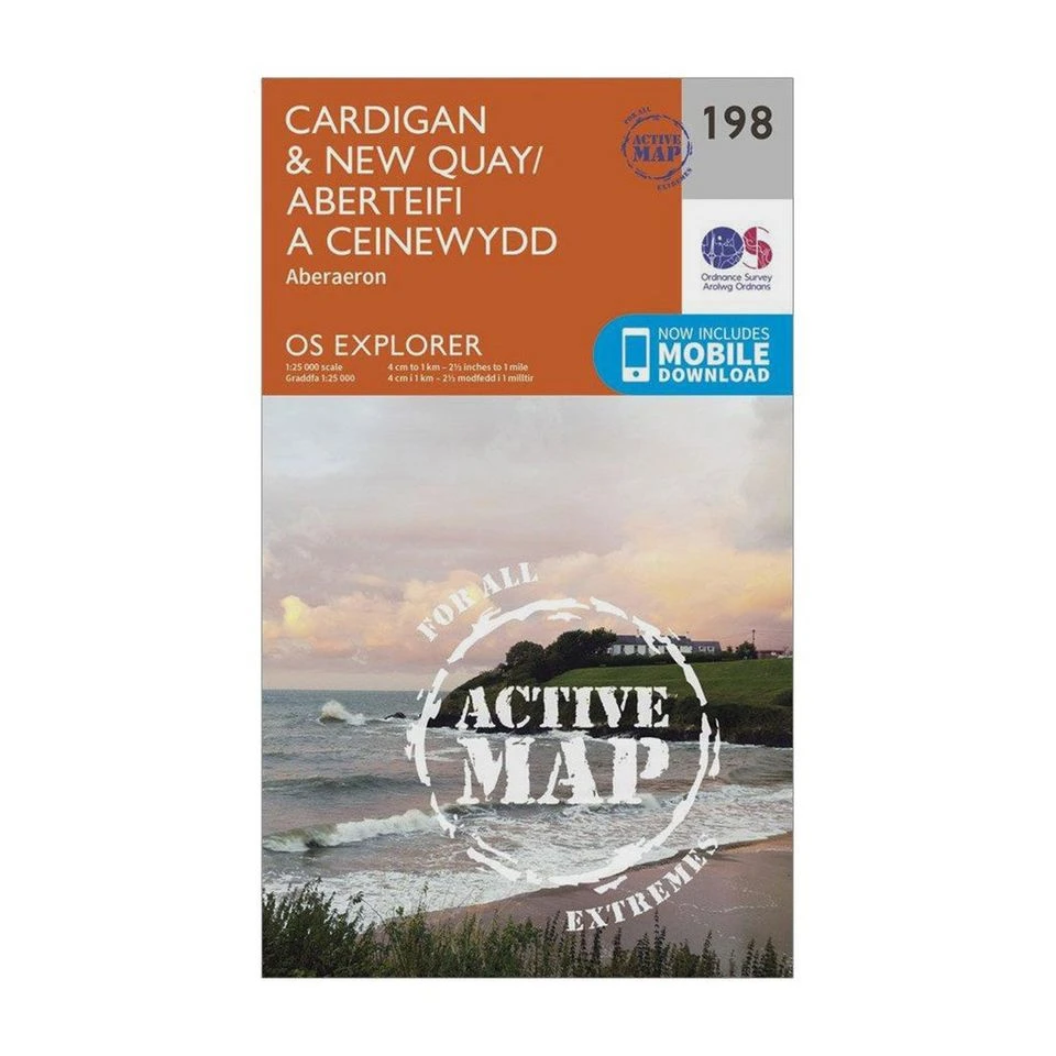 Explorer Active 198 Cardigan & New Quay Map With Digital Version 5 Explorer Active 198 Cardigan & New Quay Map With Digital Version - Image 5