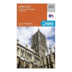 Explorer 272 Lincoln Map With Digital Version -Fishing Club Store go 077913 z