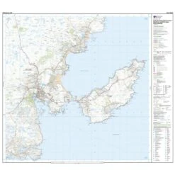 Explorer Active 459 Central Lewis & Stornaway Map With Digital Version -Fishing Club Store go 078296 c