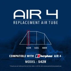 Air 4 Replacement Air Tube (Front - 542R) 5 Air 4 Replacement Air Tube (Front - 542R) -Fishing Club Store go 190059 z
