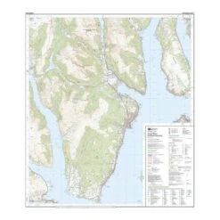 Explorer Active OL37 Cowal East Dunoon & Inveraray Map With Digital Version -Fishing Club Store go 194573 d