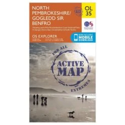 Explorer Active OL35 North Pembrokeshire Map With Digital Version -Fishing Club Store go 194711 z