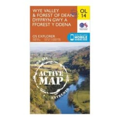 Explorer Active OL 14 Wye Valley & Forest Of Dean Map