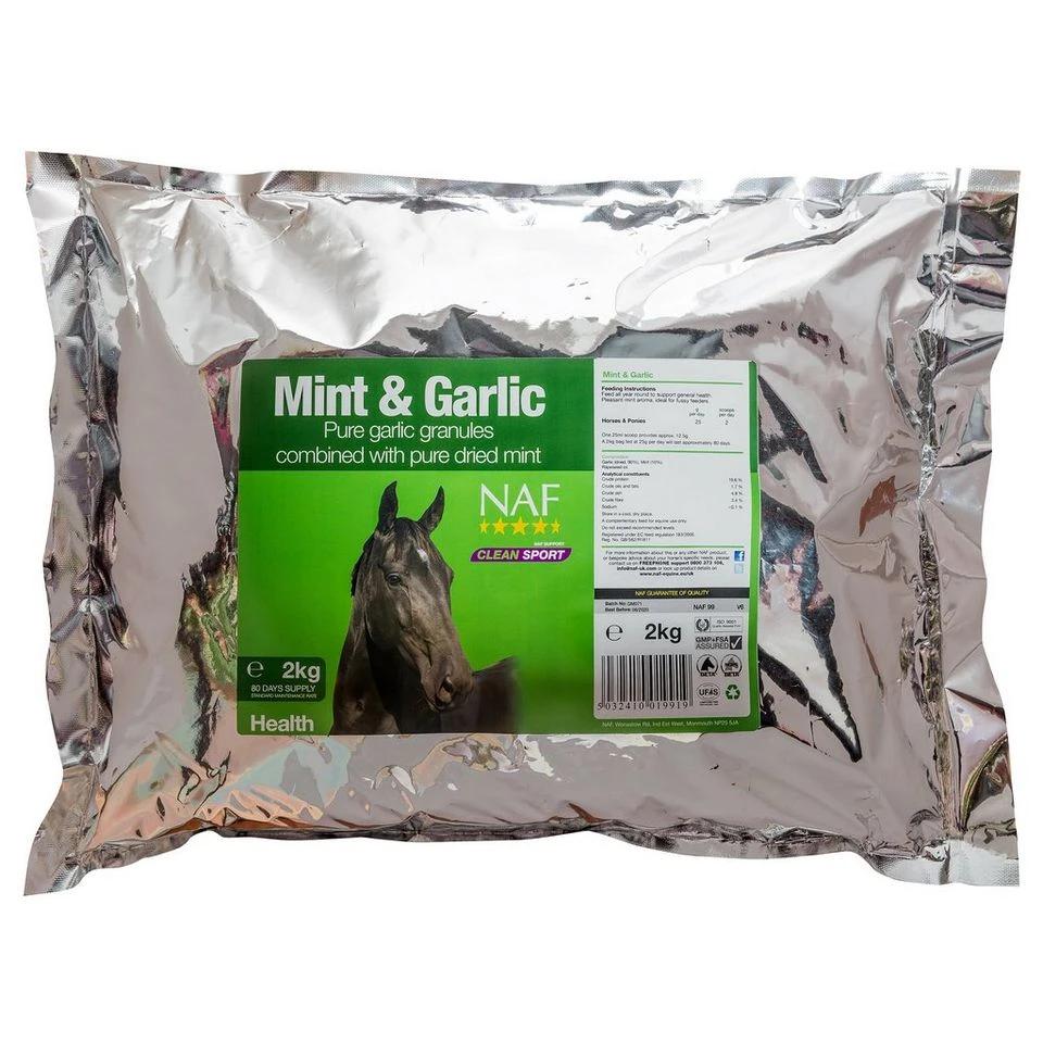 NAF Mint & Garlic (2kg) 2 NAF Mint & Garlic (2kg) - Image 2