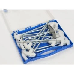 Glow-in-the-Dark Screw Tent Pegs 6 Glow-in-the-Dark Screw Tent Pegs -Fishing Club Store go 324746 c