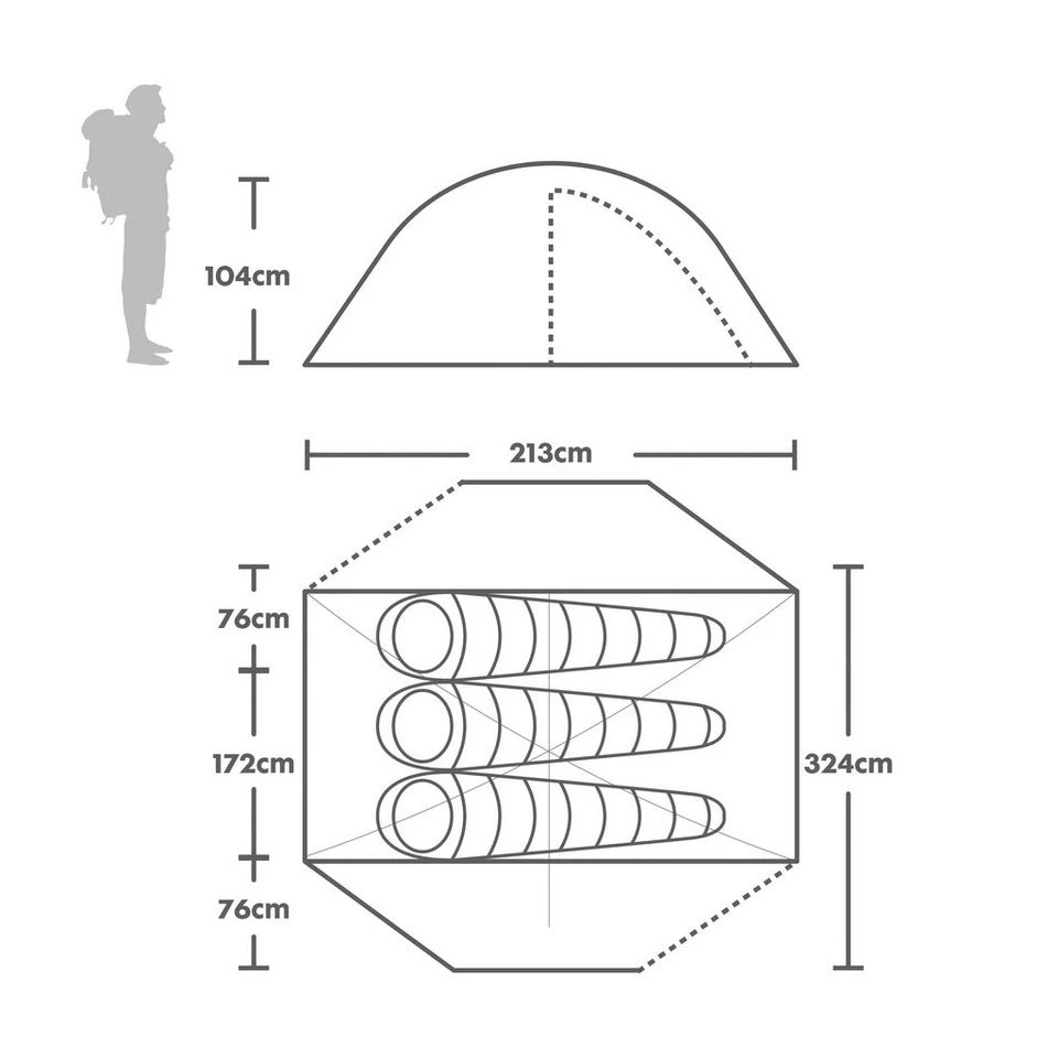 MSR Elixir 3 Tent 2 MSR Elixir 3 Tent - Image 2