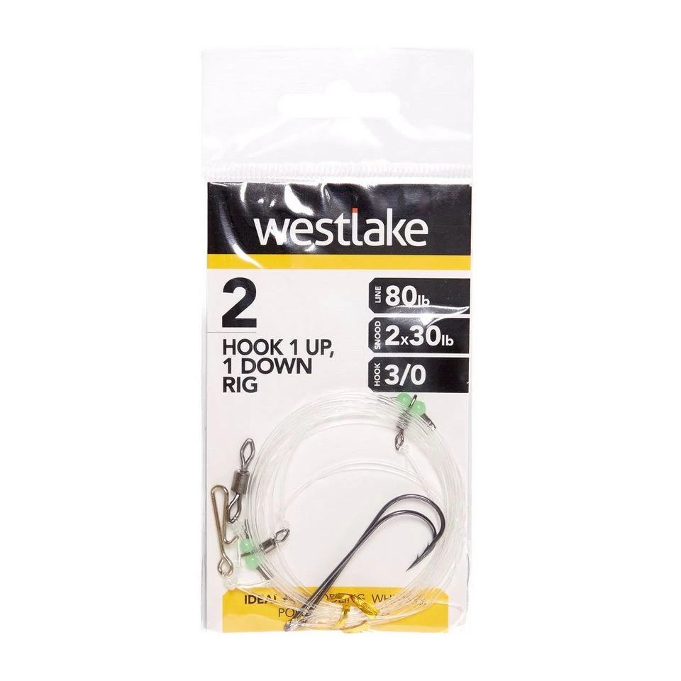 2 Hook 1Up 1Down Rig 3/0 2 2 Hook 1Up 1Down Rig 3/0 - Image 2