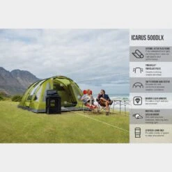 Vango Icarus 500 Deluxe Family Tent -Fishing Club Store go 350646 d