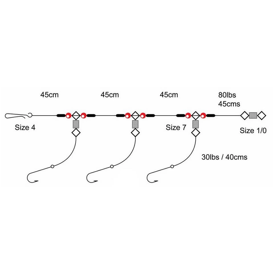 3 Hook Flapper 3 Up (Size 2) 2 3 Hook Flapper 3 Up (Size 2) - Image 2