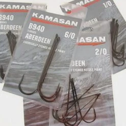 Kamasan B940 Black Aberdeen (Size 1/0)