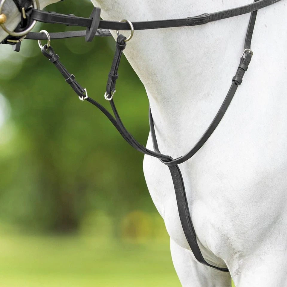 Velociti Running Martingale Black 2 Velociti Running Martingale Black - Image 2