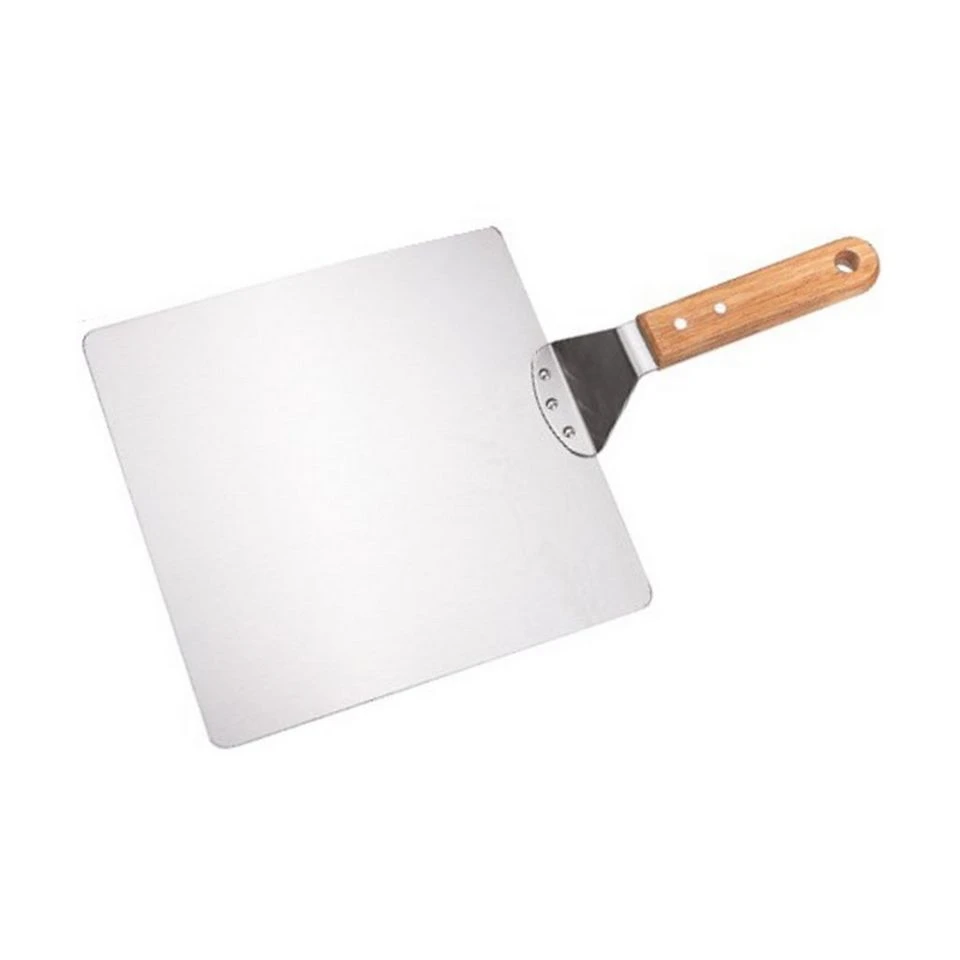 Stainless Steel Square Pizza Paddle 2 Stainless Steel Square Pizza Paddle - Image 2