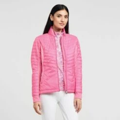 MOUNTAIN HORSE Womens Minoue Hybrid Jacket Pink