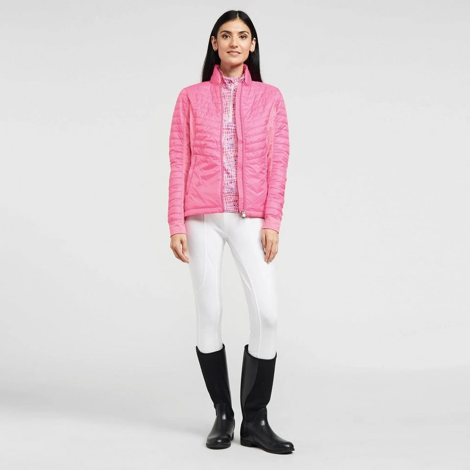 MOUNTAIN HORSE Womens Minoue Hybrid Jacket Pink 3 MOUNTAIN HORSE Womens Minoue Hybrid Jacket Pink - Image 3