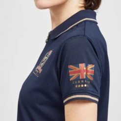 Ladies Team Tech Polo Shirt Navy -Fishing Club Store go 517286 e