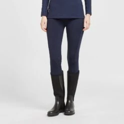 Ladies Team Riding Tights Navy
