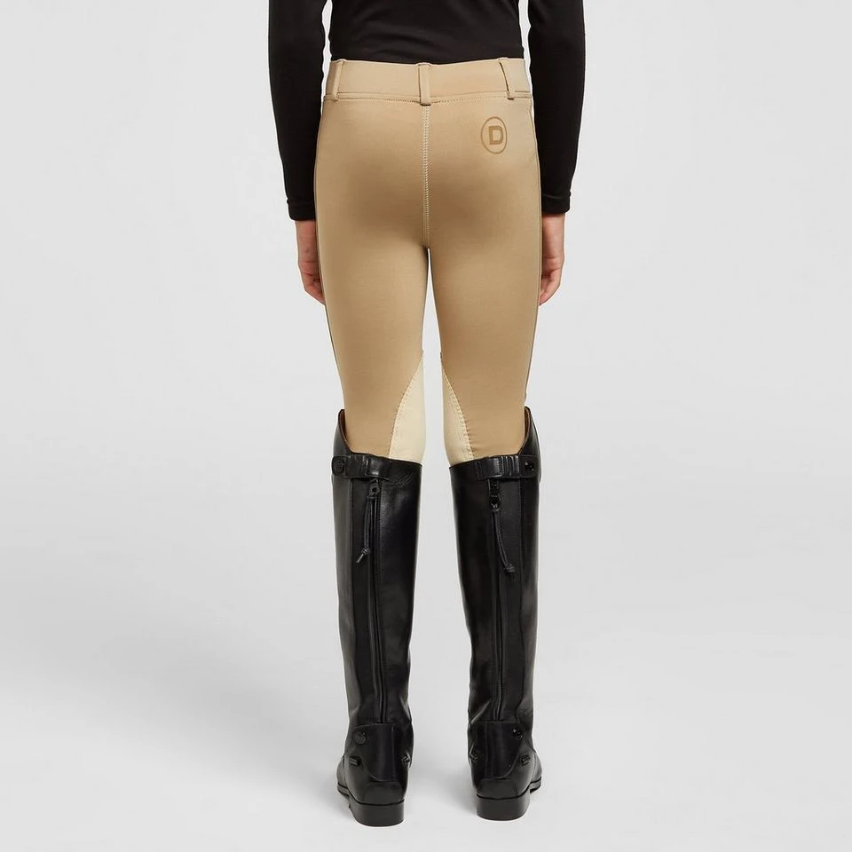 Dublin Kid's Performance Flex Knee Patch Riding Tights 2 Dublin Kid's Performance Flex Knee Patch Riding Tights - Image 2