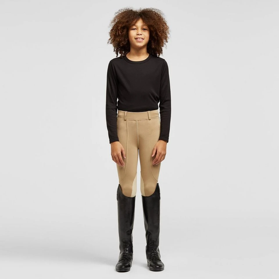 Dublin Kid's Performance Flex Knee Patch Riding Tights 3 Dublin Kid's Performance Flex Knee Patch Riding Tights - Image 3