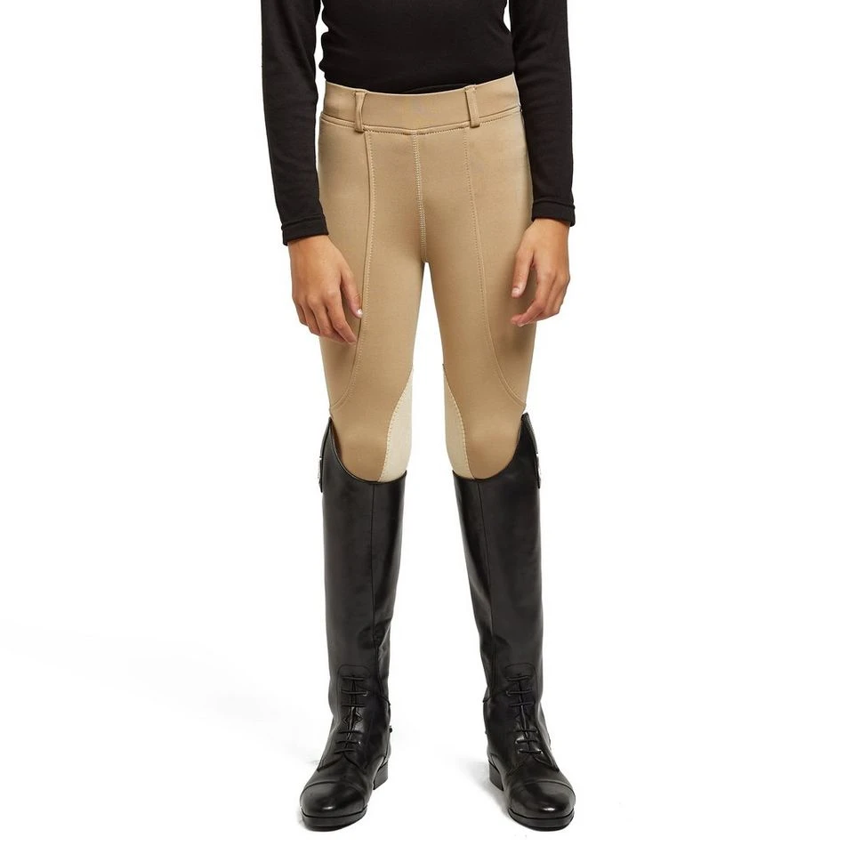 Dublin Kid's Performance Flex Knee Patch Riding Tights 7 Dublin Kid's Performance Flex Knee Patch Riding Tights - Image 7
