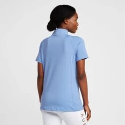 Womens Highgate Short Sleeved Base Layer Sky Blue -Fishing Club Store go 575380 b