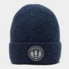Knitted Beanie In Dark Blue