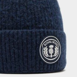 Knitted Beanie In Dark Blue 6 Knitted Beanie In Dark Blue -Fishing Club Store go 609989 c